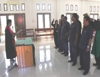 pelantikan kasubag 1