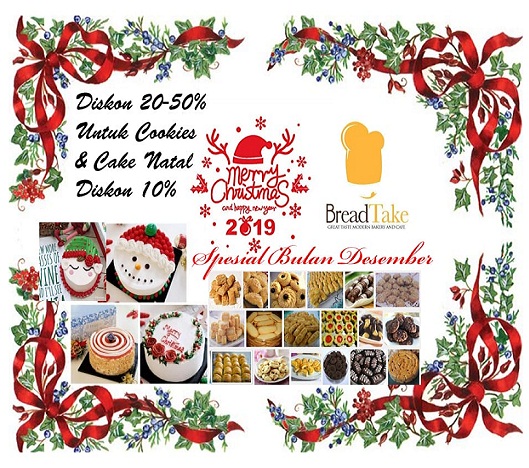 (Promo Natal 2019 dari Breadtake Nabire)