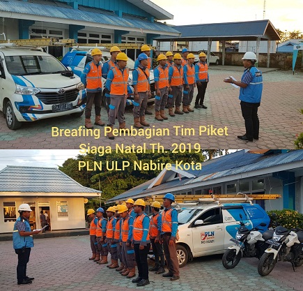 Tim Siaga Natal PLN Nabire