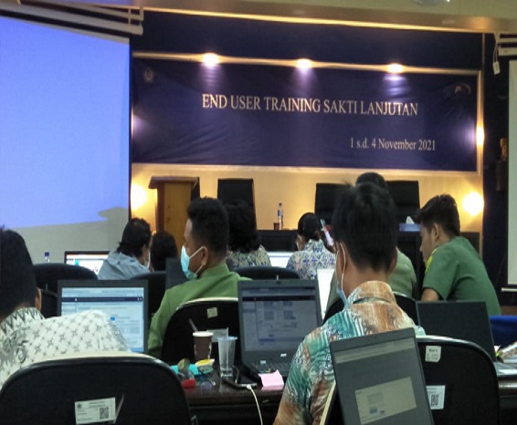 Pelaksanaan End User Training (EUT) SAKTI Untuk Jajaran Kemenag Nabire di KPPN
