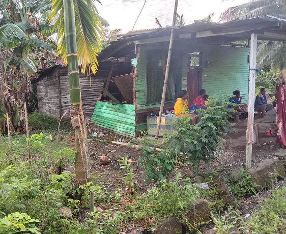 Data Kerusakan Akibat Angin Kencang di Nabire