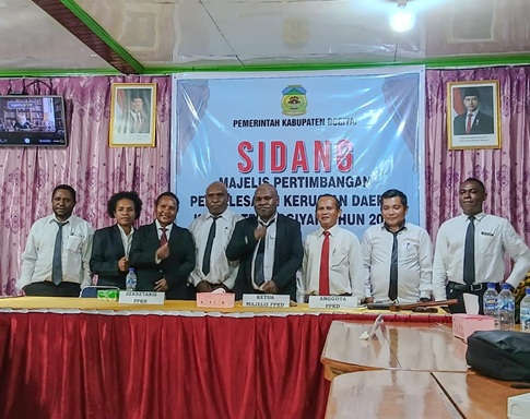 Inspektorat Dogiyai Evaluasi Kerugian Daerah, Sudah Dikembalikan Lebih dari Rp1,6 Miliar