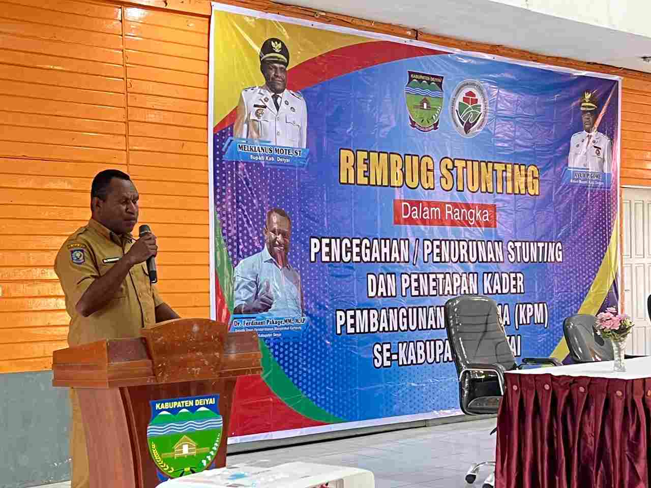 DPMK Deiyai Gelar Rembug Stunting dan Tetapkan Kader KPM 2026, Perkuat Sinergi Program Nasional