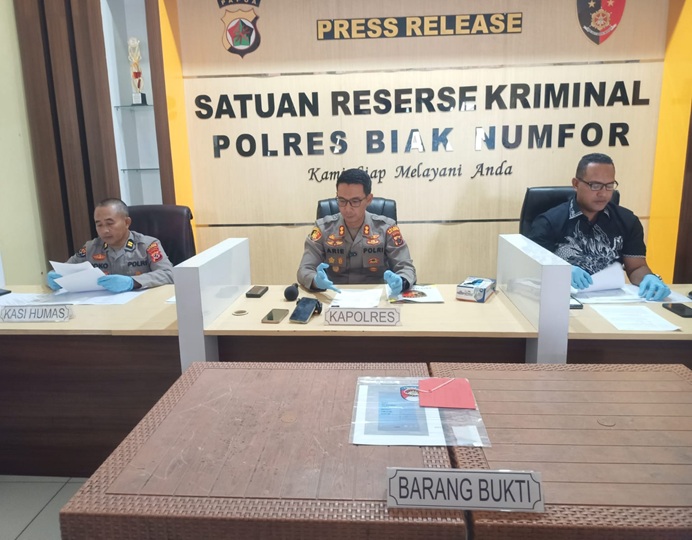 Polres Biak Numfor Ungkap Kasus Pengeroyokan hingga Tewaskan Pria di Kawasan Tiptop