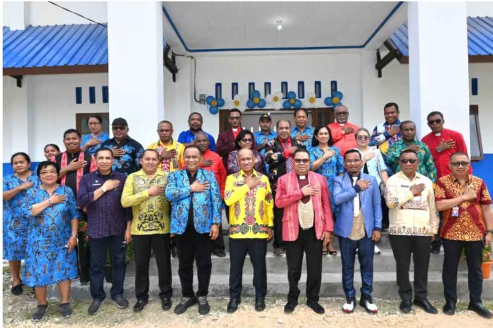 Pemda Biak Numfor Resmikan Gedung dan Teaching Factory SMK YPK 2 Biak