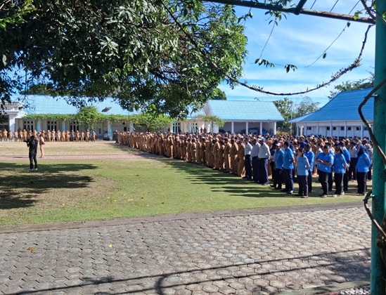 (92 ASN Nabire Naik Pangkat, Bupati Mesak: Tidak Disiplin Terancam Sanksi)