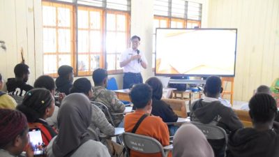 (Dorong SDM Unggul, Pemprov Papua Tengah Sosialisasikan Sekolah Kedinasan di Puncak Jaya)