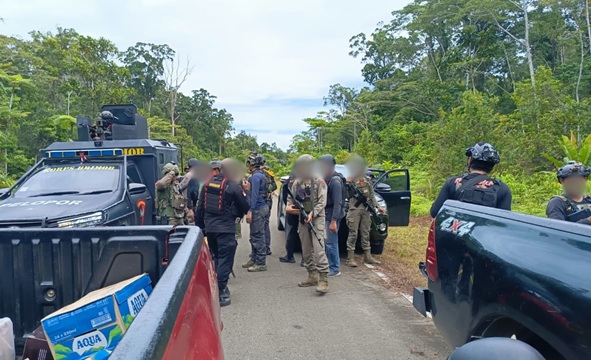 Kontak Tembak Satgas Damai Cartenz dan KKB di Yahukimo, Situasi Berhasil Dikendalikan Tanpa Korban