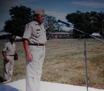 (Bupati Nabire periode 1989-1998, Letkol Inf. Jusuf Adipatah/Dok.Robertliston)