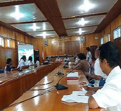 (Pertemuan Pengurus Malaria Center kabupaten Nabire/Dok.Johan.K)