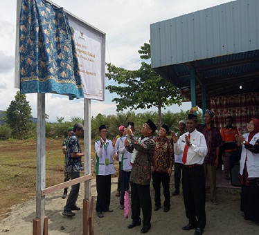 (Launching Kampung Zakat di Kampung Gamei Jaya, Uwapa, Nabire)
