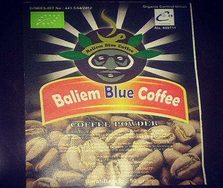 (Salah satu olahan produk lokal dari Jayawijaya yaitu Baliem Blue Coffee)