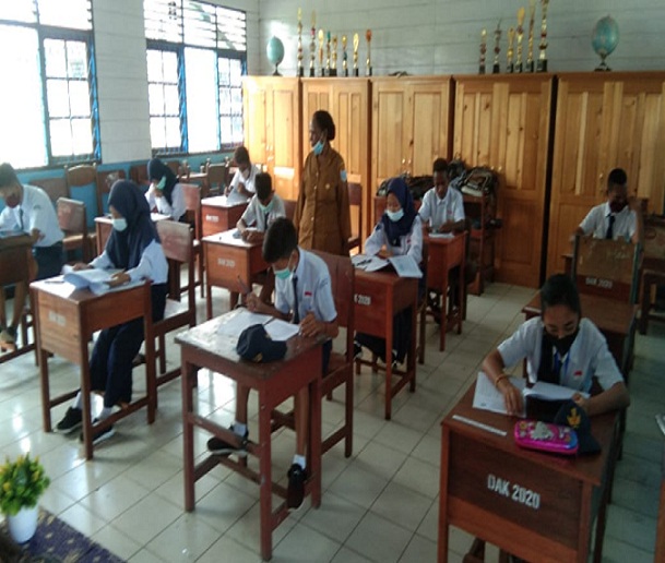 Ujian Sekolah SMP Negeri 7 Nabire