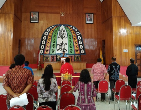 Ibadah Oikumene Pemda Nabire dan Kemenag Nabire Bulan Agustus 2022