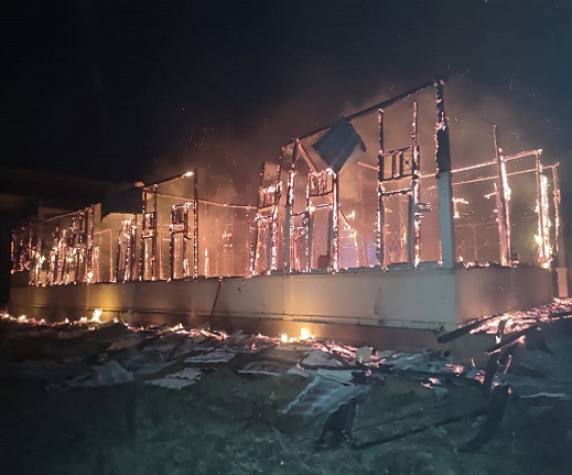 Tiga Ruang Komisi DPRD Dogiyai Terbakar Rabu Dini Hari Jelang HUT Kemerdekaan RI ke-77