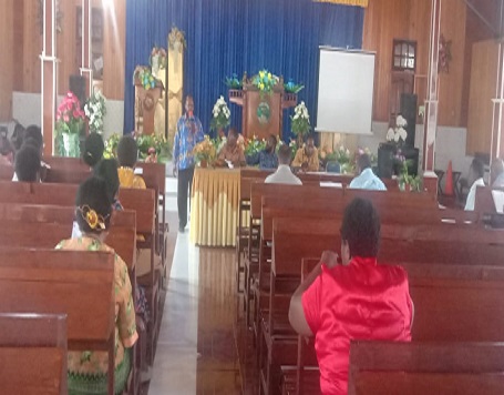 Rapat Bersama Panitia Natal Gereja Kingmi Jemaat Betel Auri Nabire