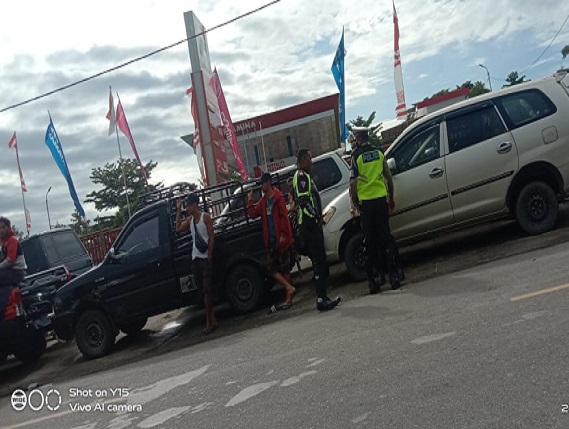Sejumlah Mobil Nangka Ditemukan di SPBU Oyehe dan SPBU Wadio Nabire