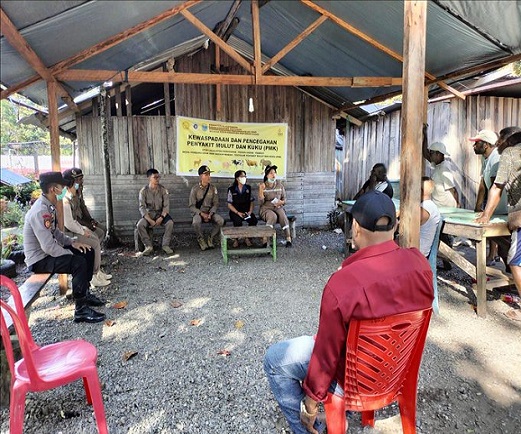 Karantina Pertanian Biak Wilker Nabire Sosialisasikan Bahaya Penyakit Kulit & Kuku