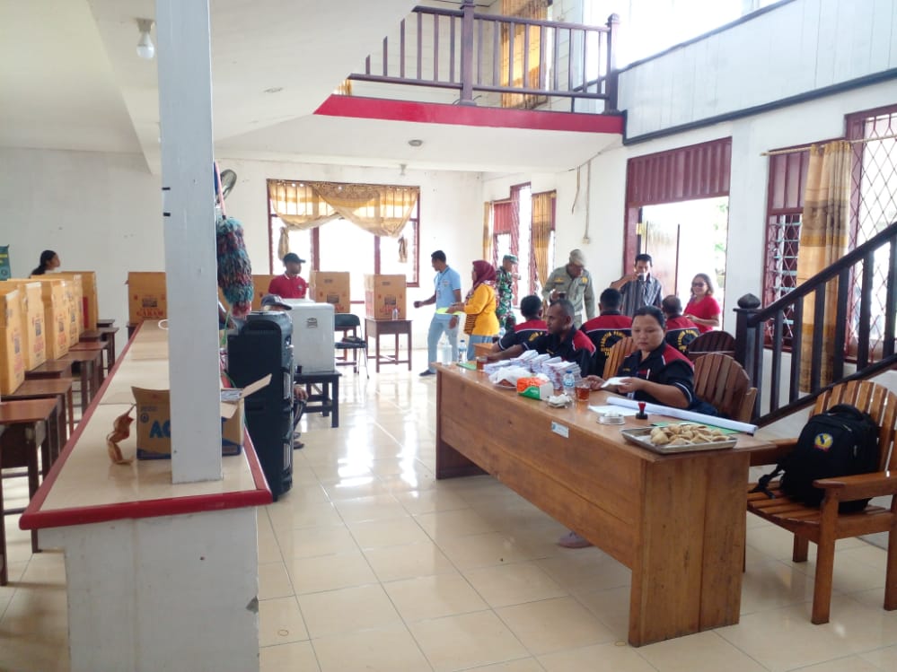 Pencoblosan Pilkakam Kimi Berjalan Lancar, Thomas Yap Marey Raih Suara Terbanyak