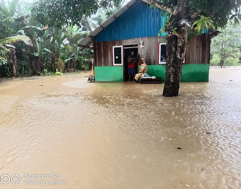 Banjir Kembali Melanda Sejumlah Wilayah di Nabire, 29 September 2022