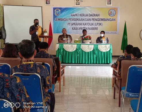 Rakerda I Persiapan Penyelenggaraan Pesparani Tingkat Kabupaten Nabire & Tingkat Provinsi Papua