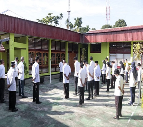 Apel Pagi Jajaran Kemenag Nabire, Senin 7 November 2022