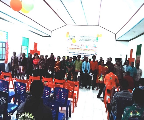 Ibadah Syukur HUT ke-13 Pos PI Maranatha Klasis Kota Jayapura