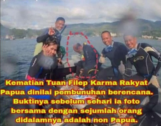 Kepolisian Bantah Filep Karma Meninggal Karena Dibunuh