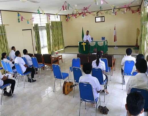 Ibadah Oikumene Jajaran Kemenag Nabire, Senin 6 Februari 2023