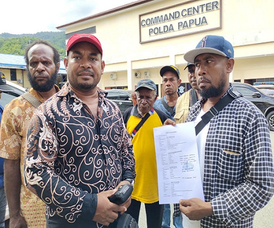 Diduga Palsukan Data, Bupati Nabire dan BKD Nabire Dilaporkan ke Polda Papua