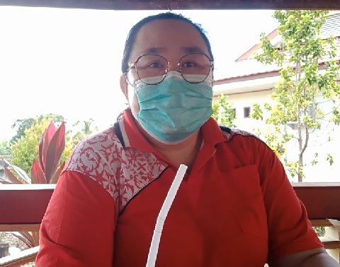 dr. Lanti dari Unit Transfusi Darah (UTD) RSUD Nabire