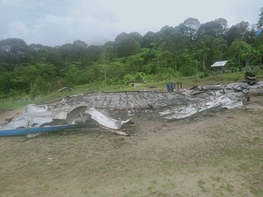 Gereja Kingmi Pona Dogiyai Terbakar Jumat Malam