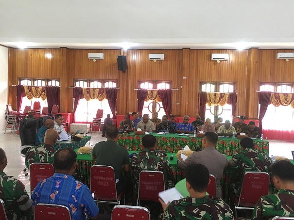 Tim Kerja Lomba dan Karnaval HUT RI ke-78 Provinsi Papua Tengah Terbentuk Dalam Suatu Rapat