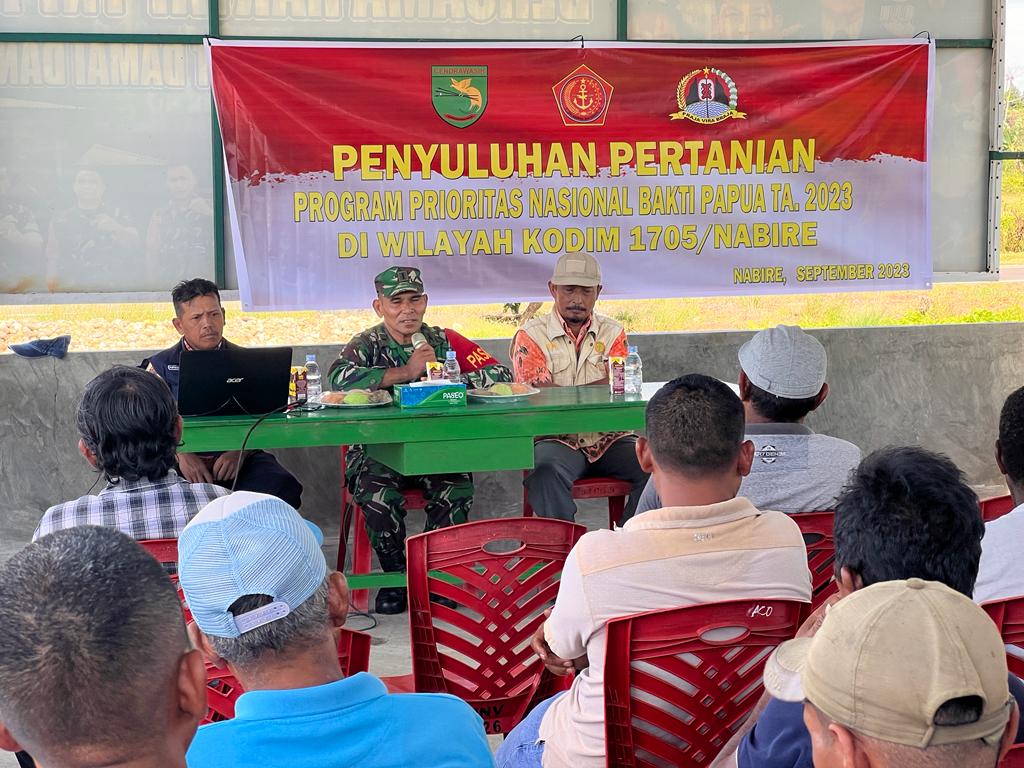 Gelar Penyuluhan Pertanian di Papua Tengah, Upaya Meningkatkan Hasil Pertanian di Kabupaten Nabire