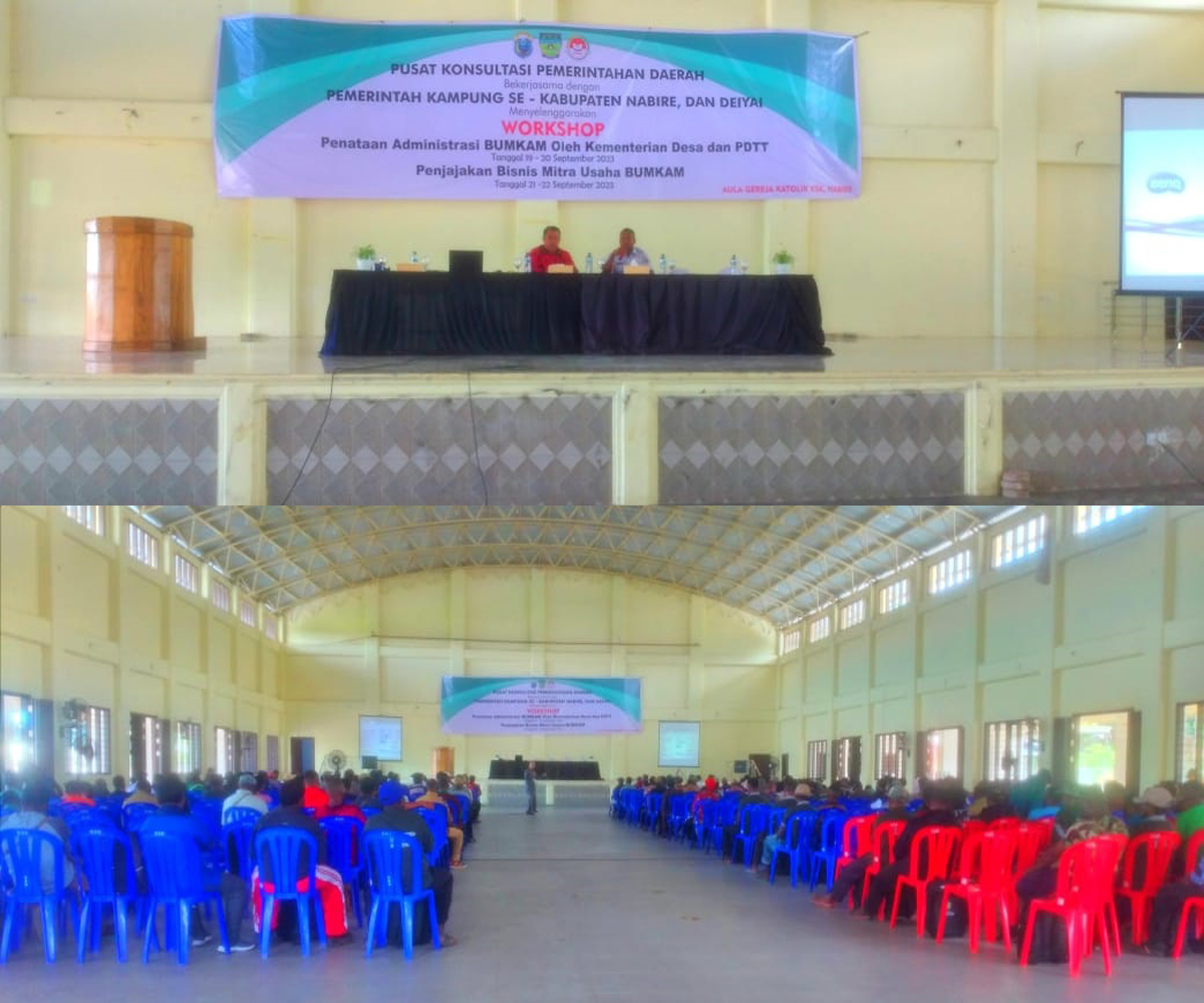PKPD Gelar Workshop Penataan Administrasi dan Penjajakan Bisnis BUMDes/BUMKam untuk Kabupaten Nabire dan Deiyai