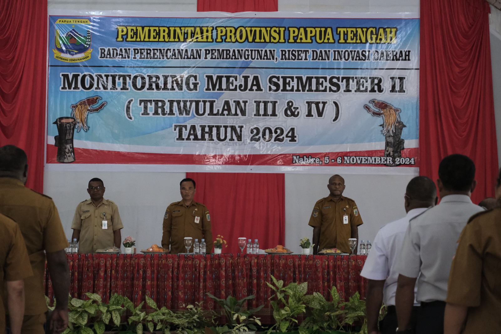 Pemprov Papua Tengah Gelar Monitoring Meja Pelaksanaan APBD 2024 untuk Tingkatkan Transparansi Anggaran