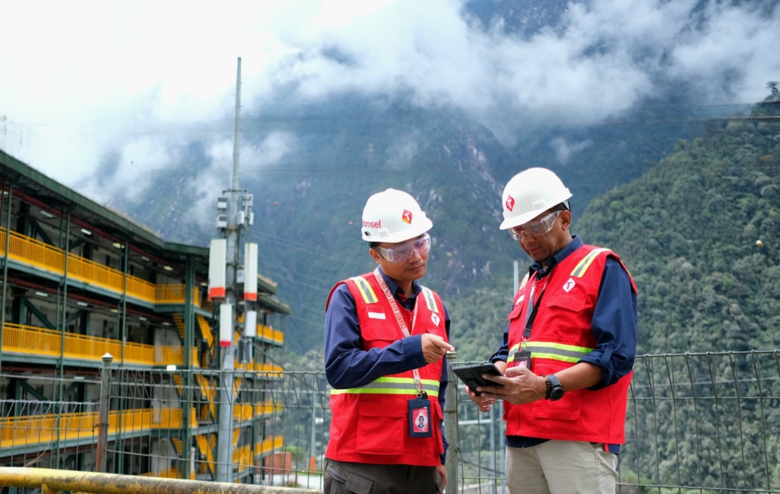 Telkomsel dan Freeport Indonesia Kembangkan 5G Smart Mining Pertama di Asia Tenggara
