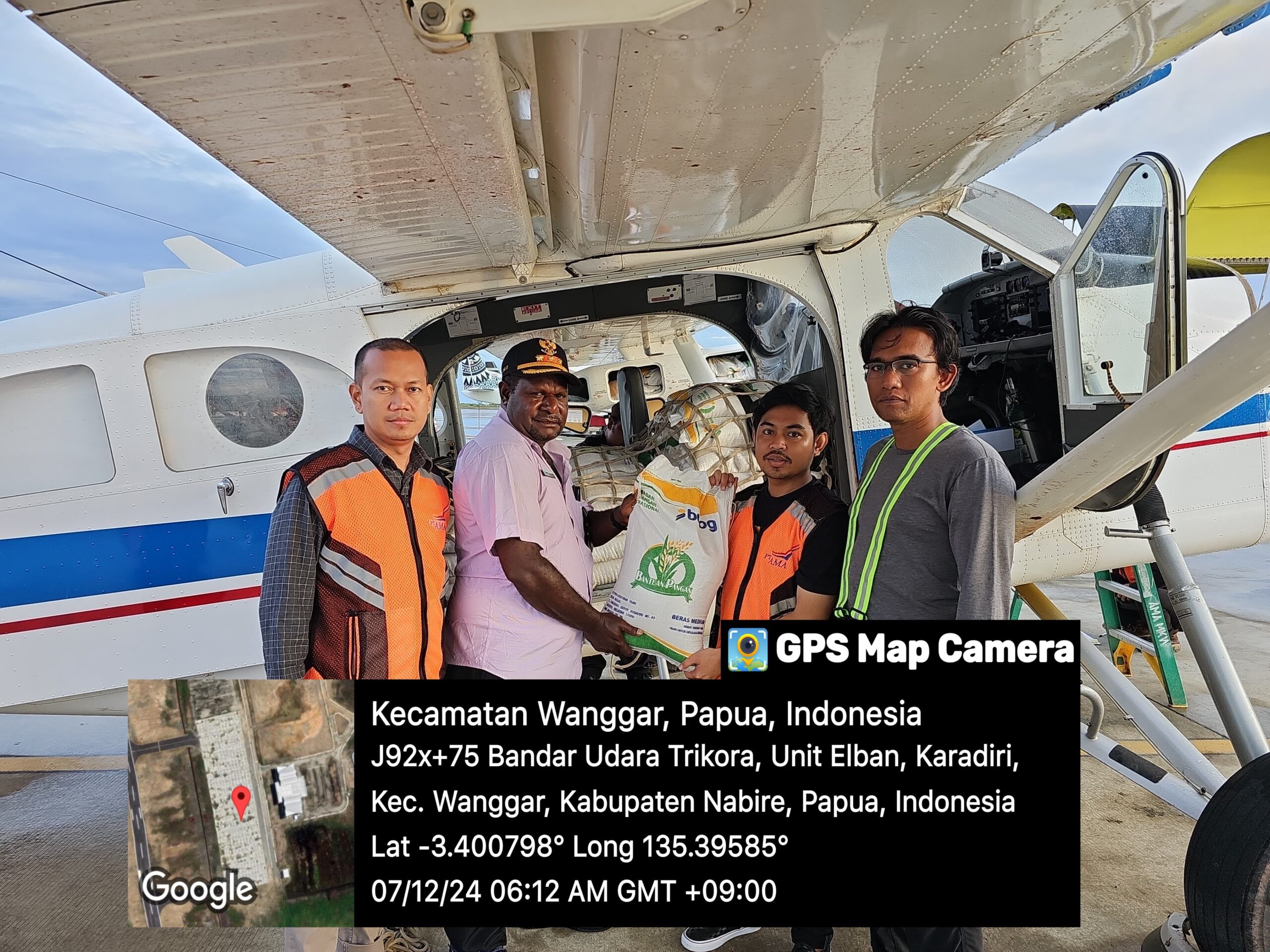 Perum BULOG Nabire Salurkan 10.442.770 Kg Beras Bantuan Pangan di Papua Tengah Sepanjang 2024