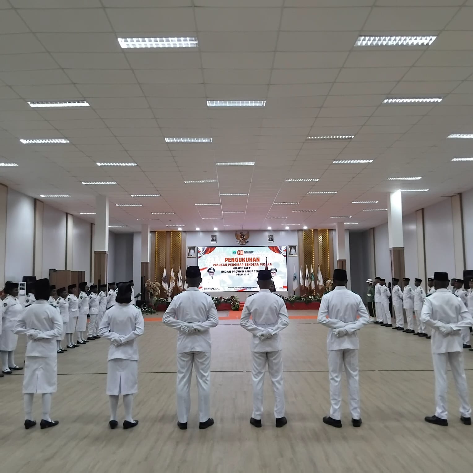 Pemprov Papua Tengah Siapkan 40 Paskibraka untuk Upacara HUT ke-80 RI di Nabire, Ini Nama-namanya!