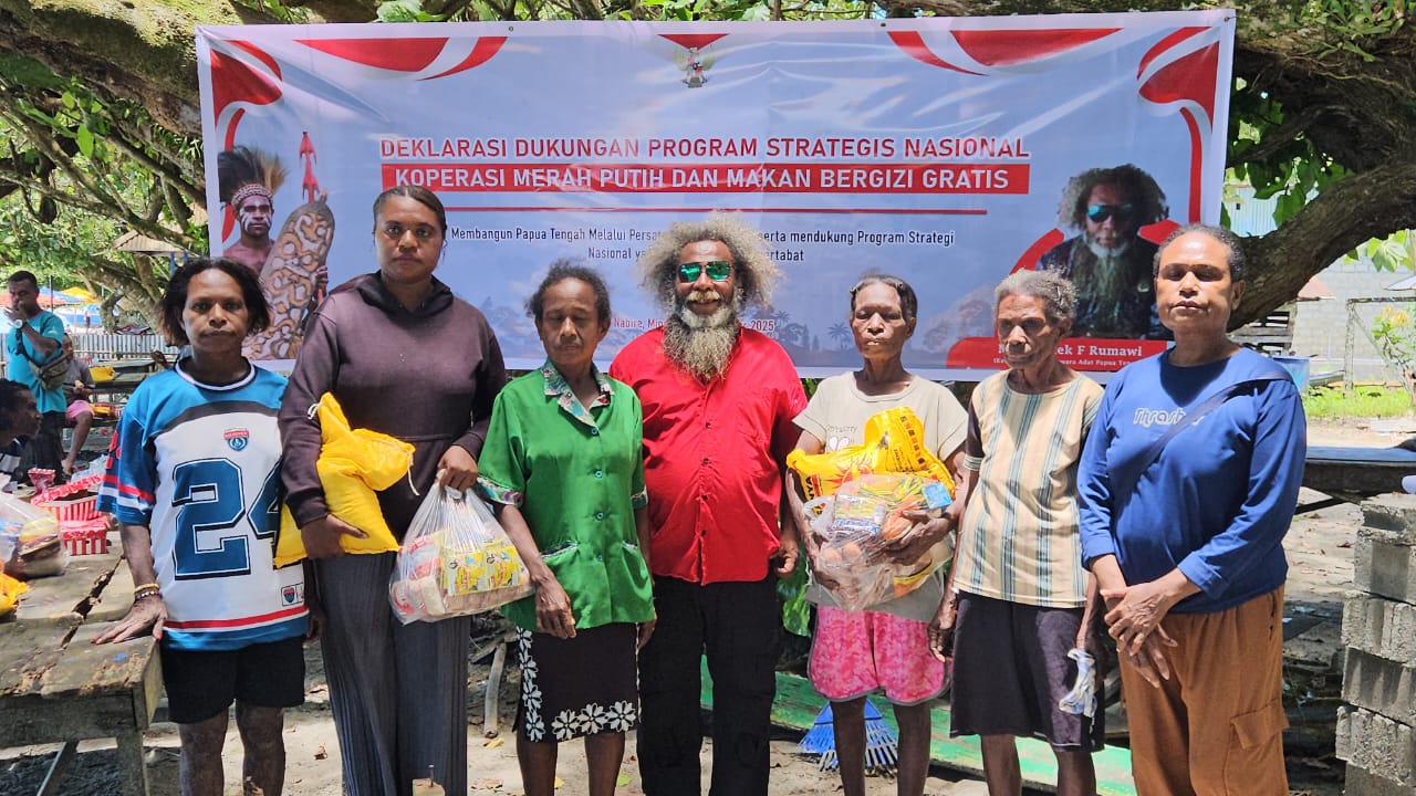 Deklarasi Koperasi Merah Putih Dan Program Makan Bergizi Gratis Dua Pondasi Kemandirian Masyarakat Nabire