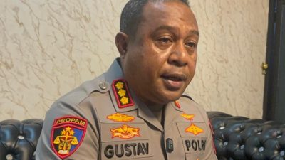 (Wakapolda Papua Tengah Kombes Pol Gustav Urbinas)