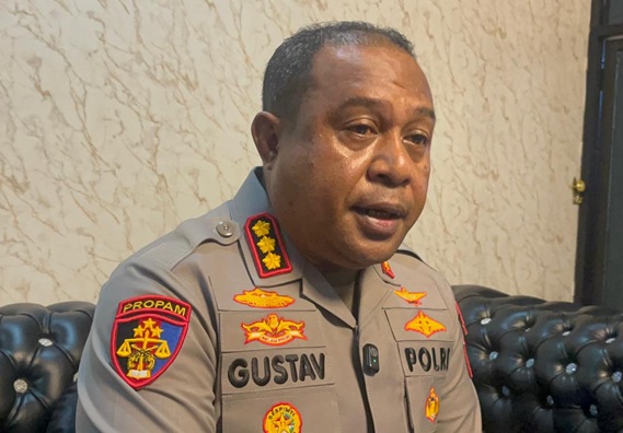 (Wakapolda Papua Tengah Kombes Pol Gustav Urbinas)