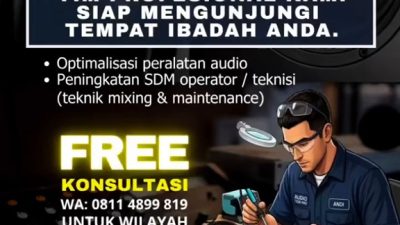(CV Tribal Papua Luncurkan Program Maintenance Soundsystem untuk Rumah Ibadah)