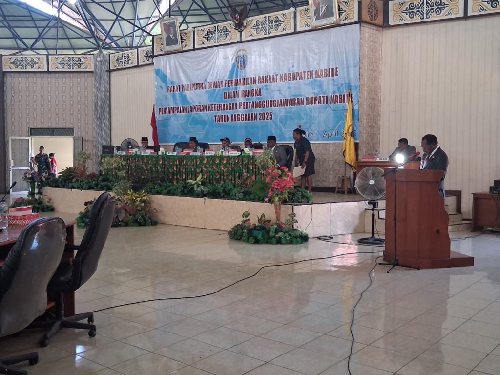 (Bupati Nabire Tegaskan LKPJ 2025 sebagai Cerminan Kinerja Pemerintah Daerah)