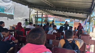 (Yayasan Peduli Difabel Nabire Gelar Halal Bihalal dan Baksos untuk Difabel dan Anak Yatim)