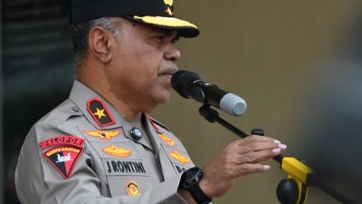 (Kapolda Papua Tengah, Brigjen Pol. Jermias Rontini, S.I.K., M.S)