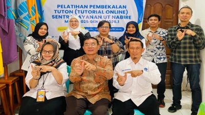 (Warek III Universitas Terbuka Kunjungi SALUT Nabire)