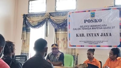 (Seleksi Guru MAPEGA 3T Papua Tengah Digelar Serentak di 7 Kabupaten)