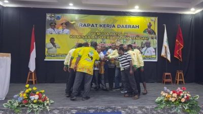 (Rakerda Pemuda Katolik Papua Tengah Soroti Pentingnya Penguatan Nilai Adat dan Agama di Era Digital)