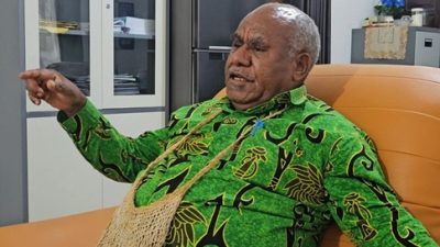 (Kepala Dinas Perhubungan Papua Tengah, Ewonggen Kokoya)